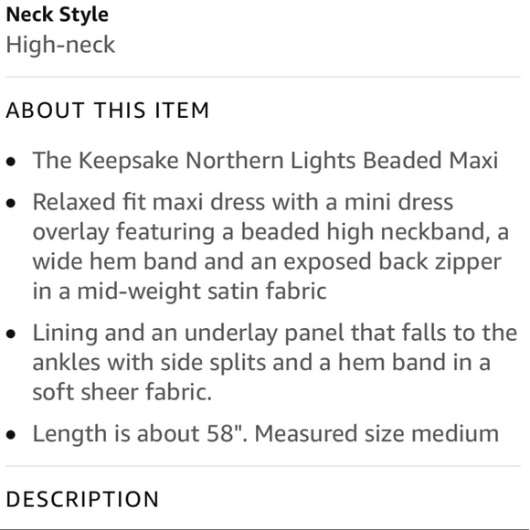 KEEPSAKE The Label Northern Lights Black Maxi Dress - Picture 16 of 16